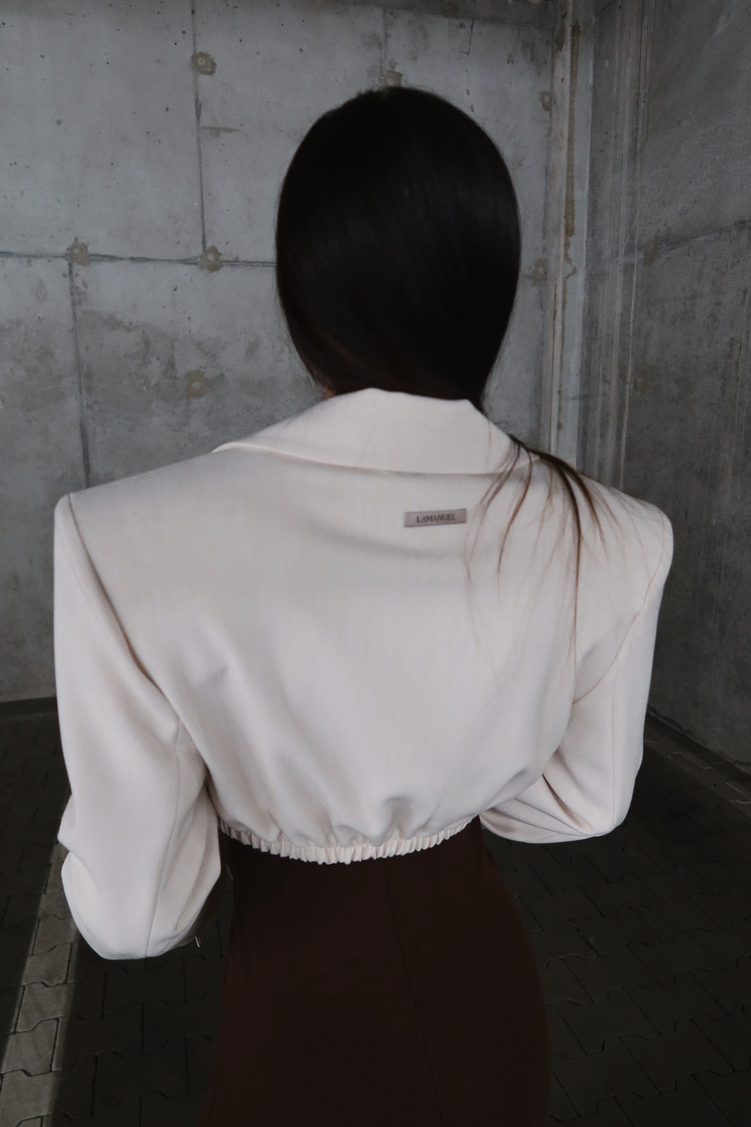 Marynarka PREMIERE beż LAMANUEL - obrazek 8