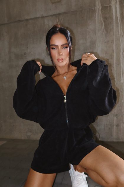 Kombinezon BUTTER czarny