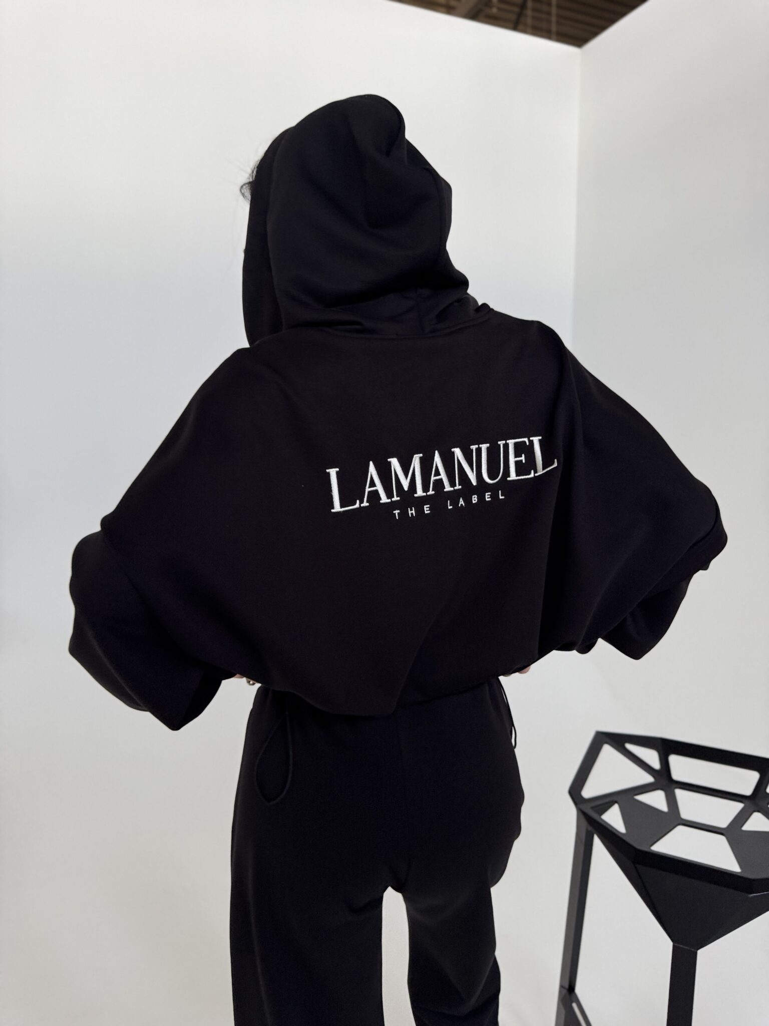 Spodnie BASIC czarne LAMANUEL - obrazek 7