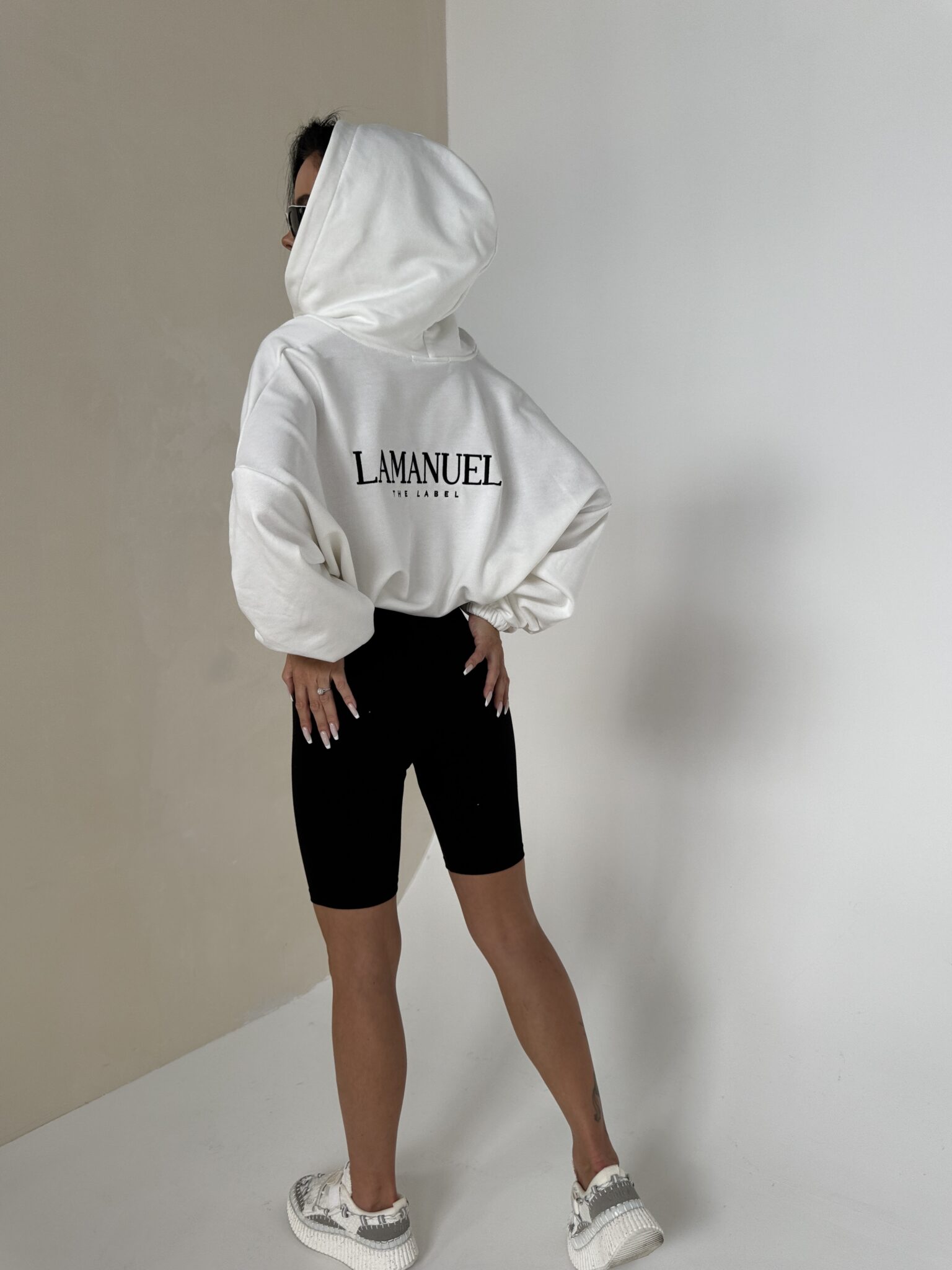 Bluza BASIC ecru LAMANUEL - obrazek 6