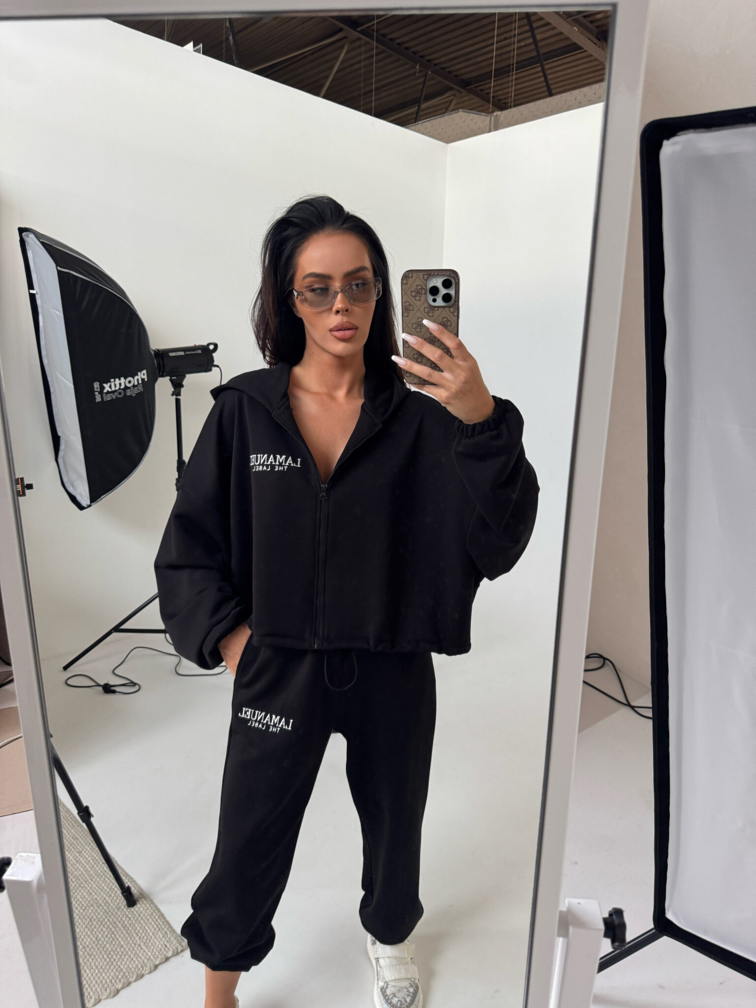 Spodnie BASIC czarne LAMANUEL - obrazek 6