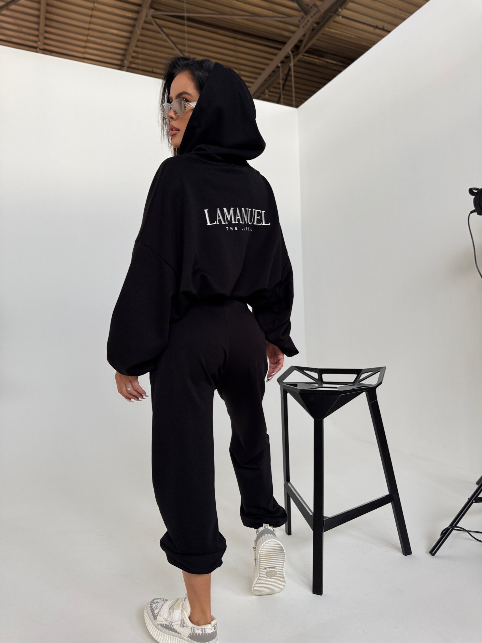 Spodnie BASIC czarne LAMANUEL - obrazek 8