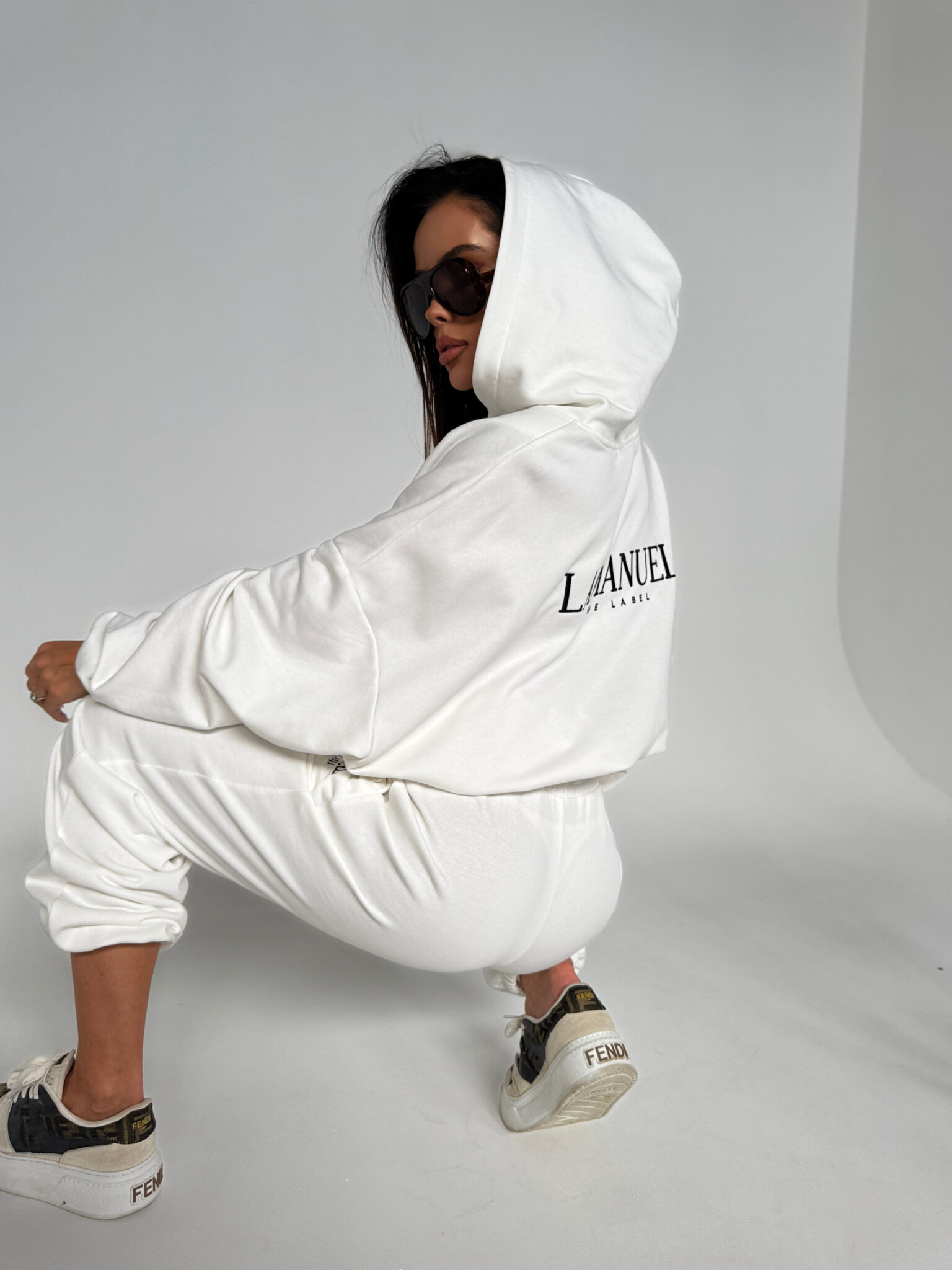 Bluza BASIC ecru LAMANUEL - obrazek 4