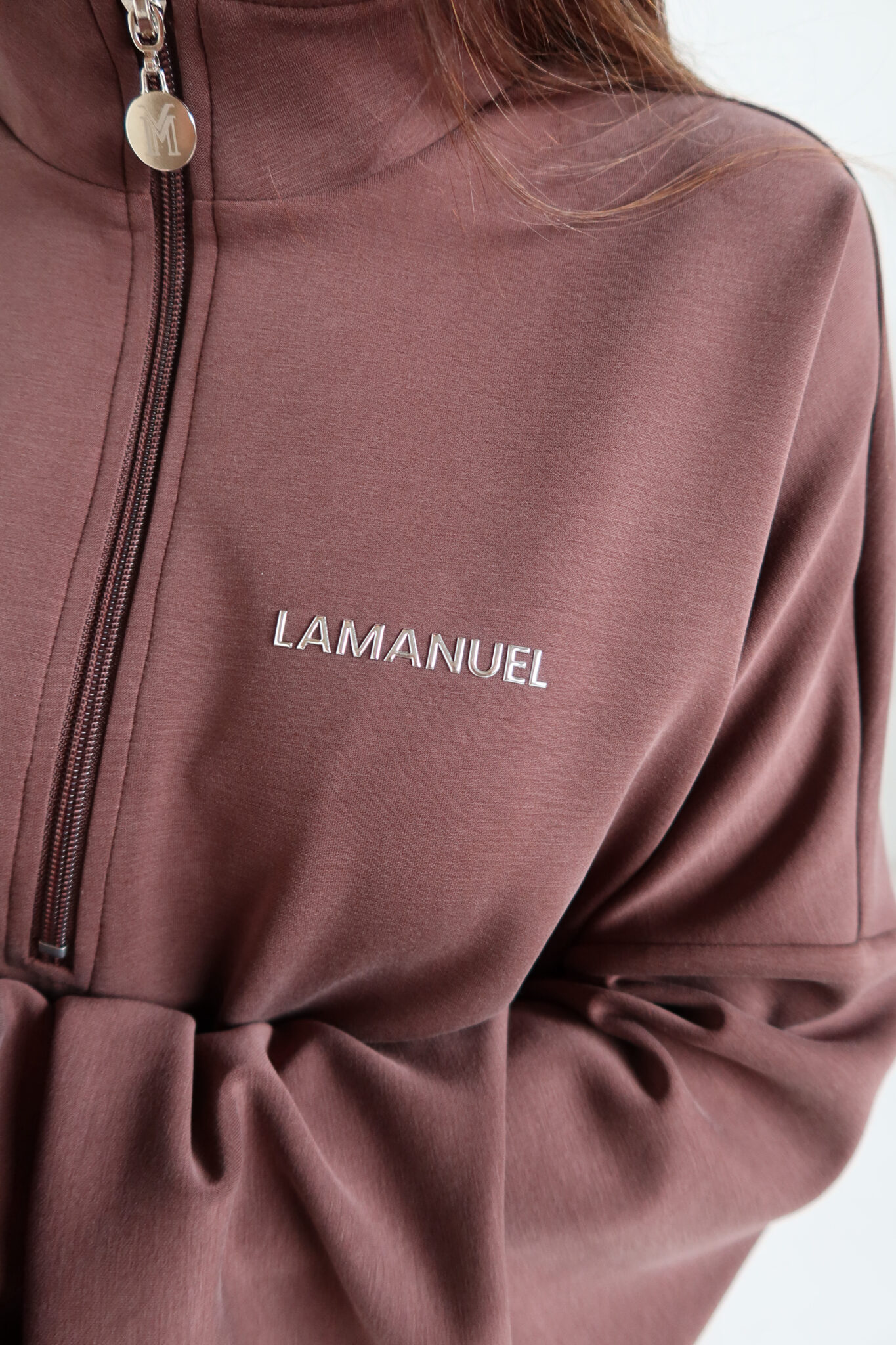 Bluza MOVE czekolada LAMANUEL - obrazek 8