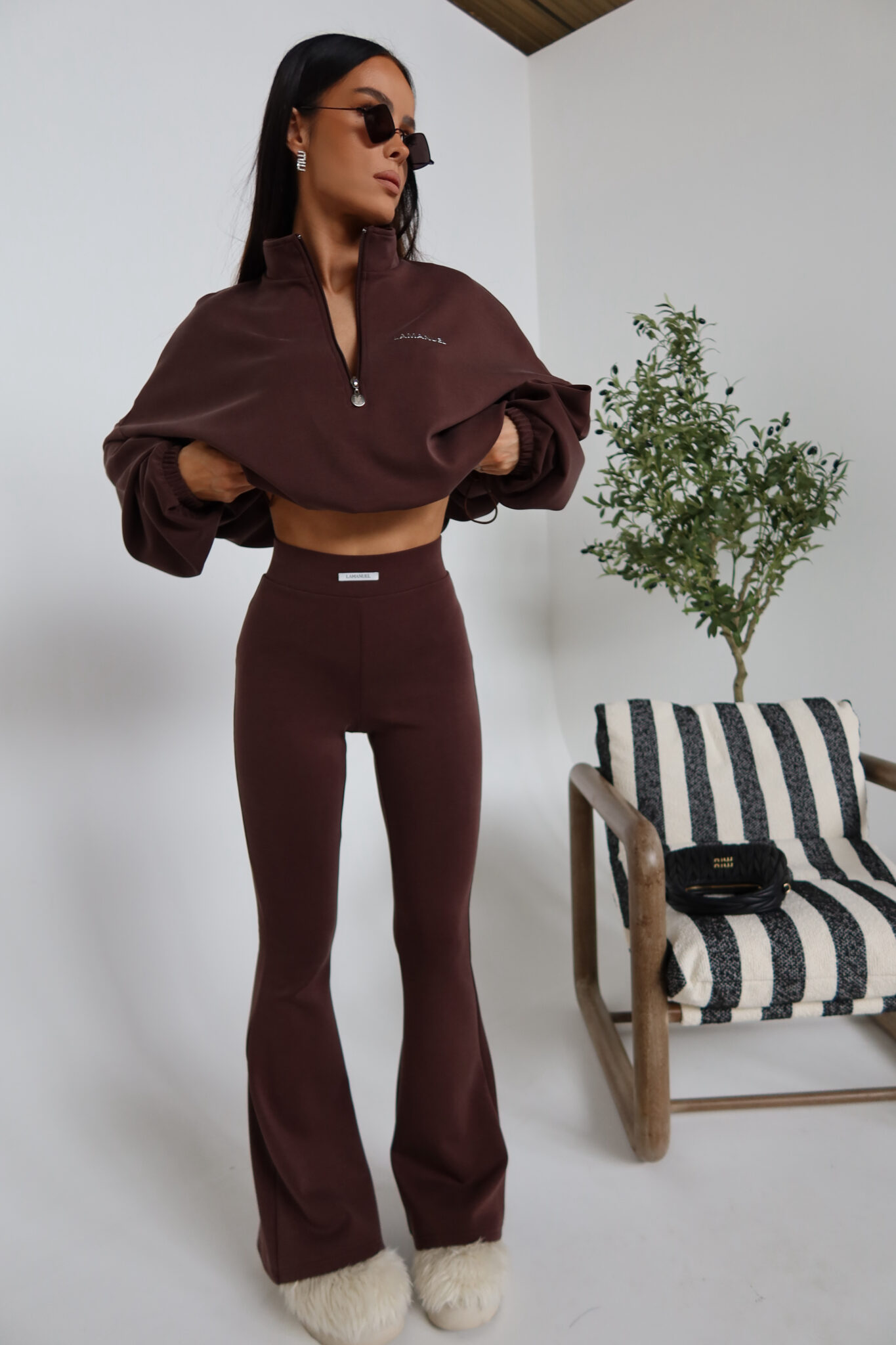 Bluza MOVE czekolada LAMANUEL - obrazek 4