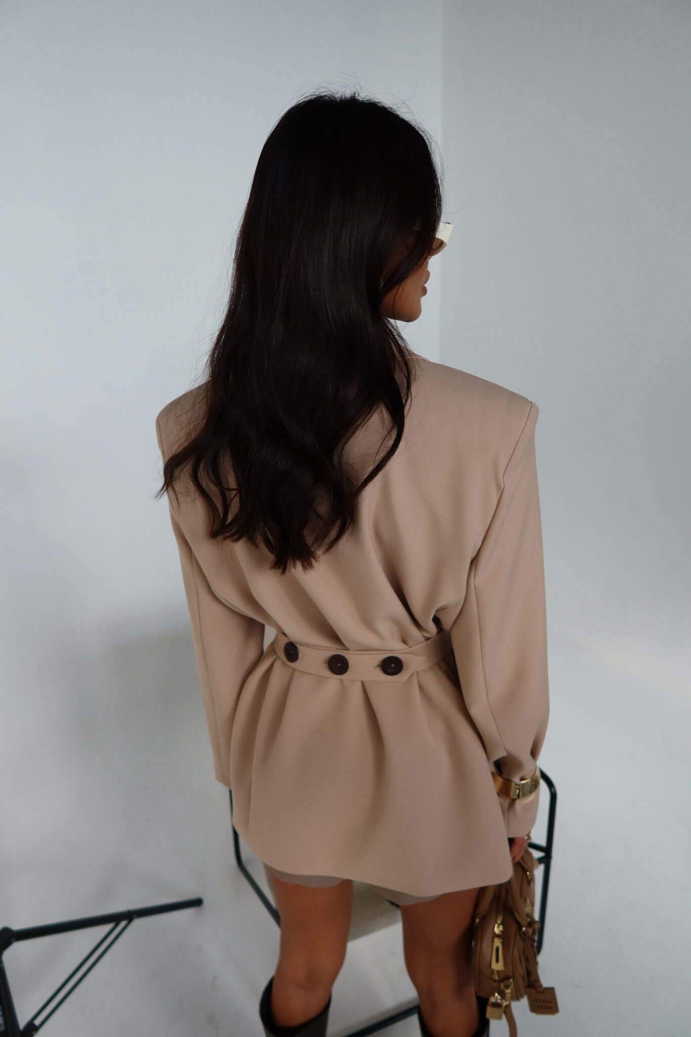 Marynarka DESIRE beż LAMANUEL - obrazek 2