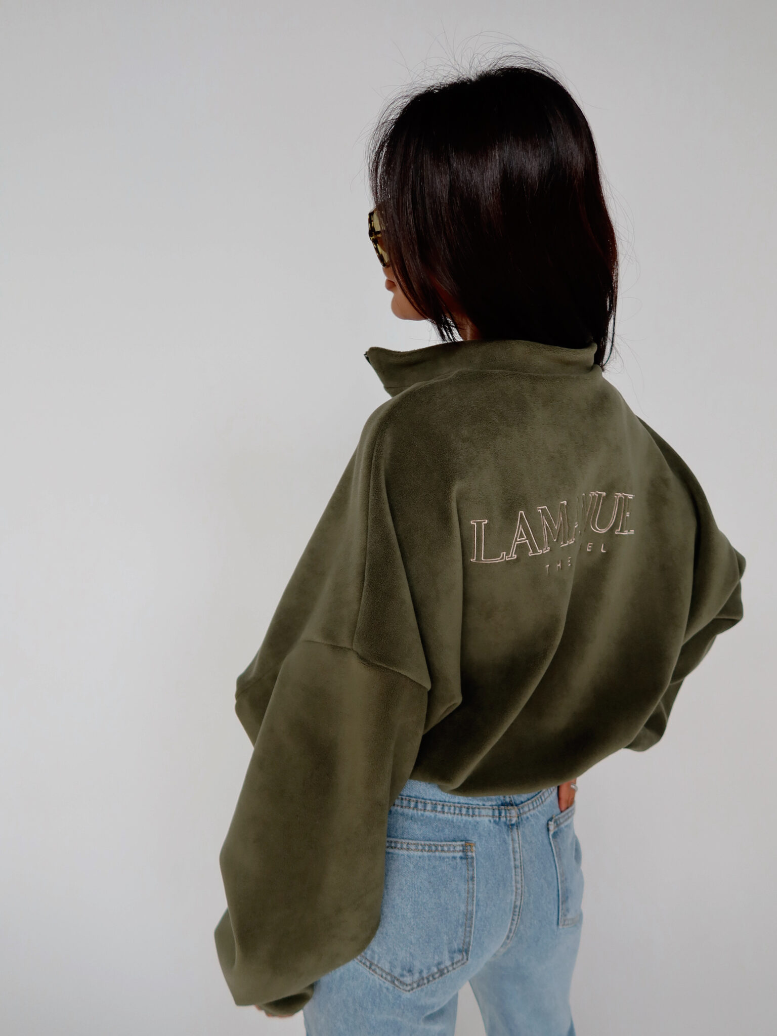 Bluza WARM UP khaki LAMANUEL - obrazek 9