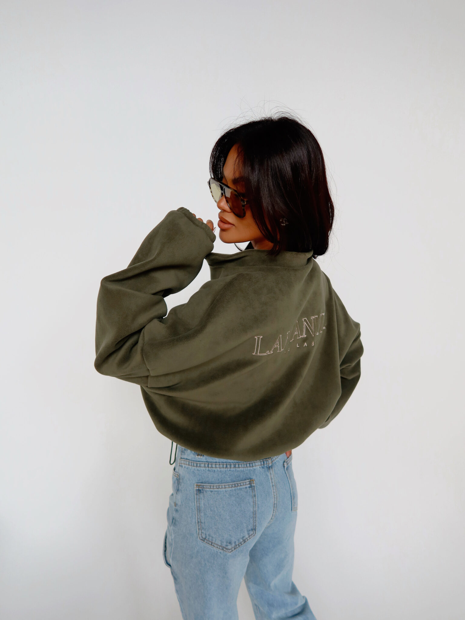 Bluza WARM UP khaki LAMANUEL - obrazek 10