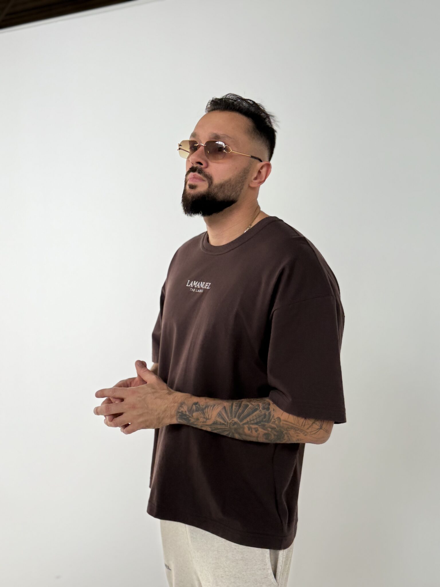 Tshirt CORE czekolada LAMANUEL - obrazek 6