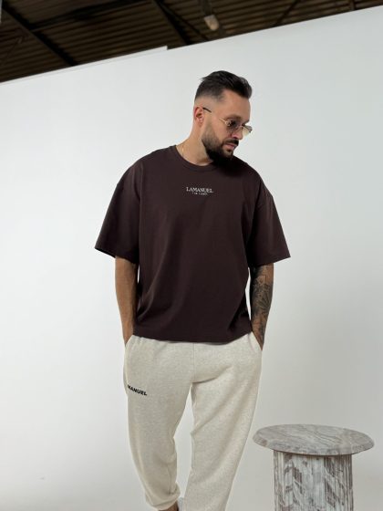 Tshirt CORE czekolada