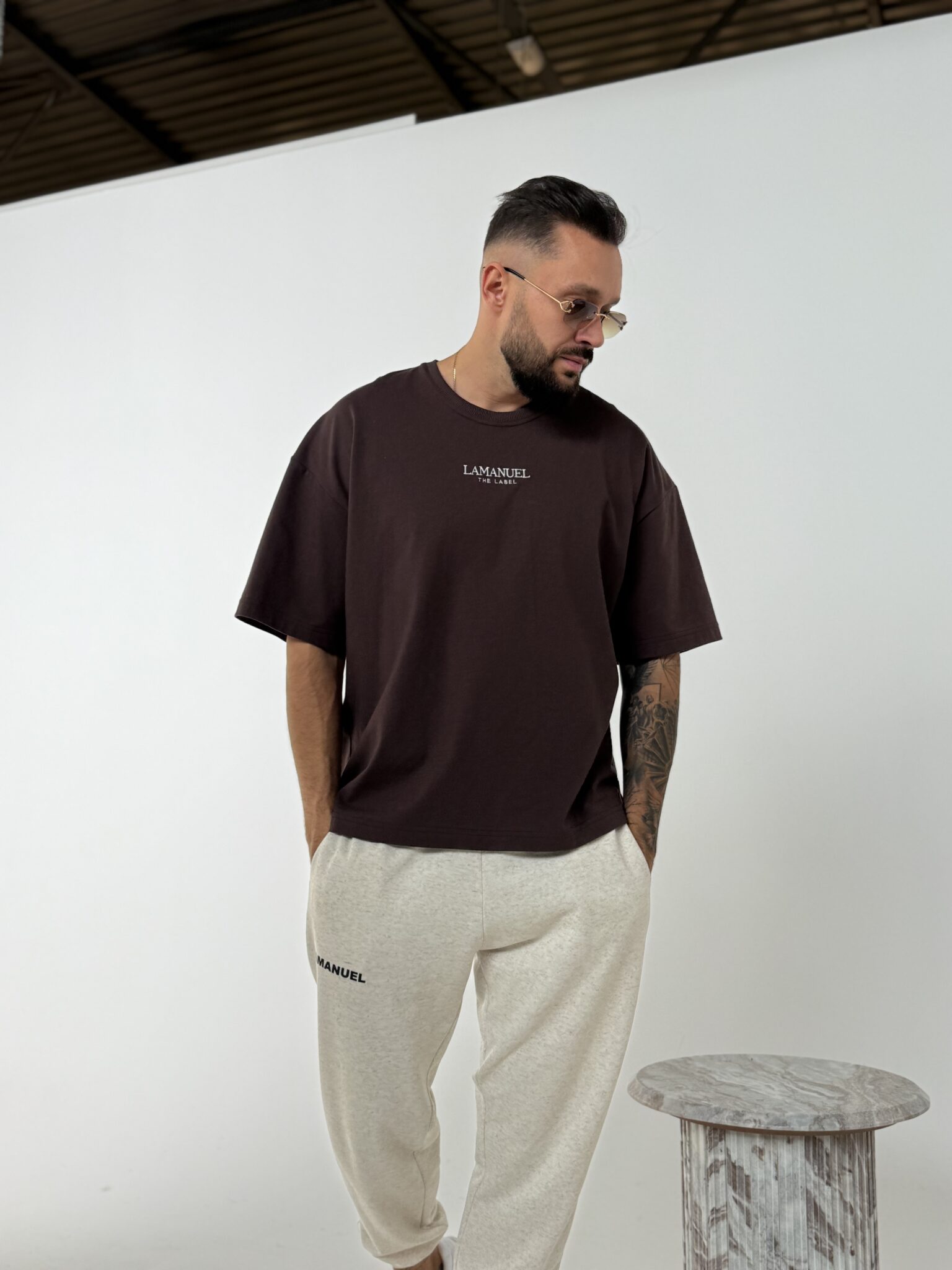 Tshirt CORE czekolada