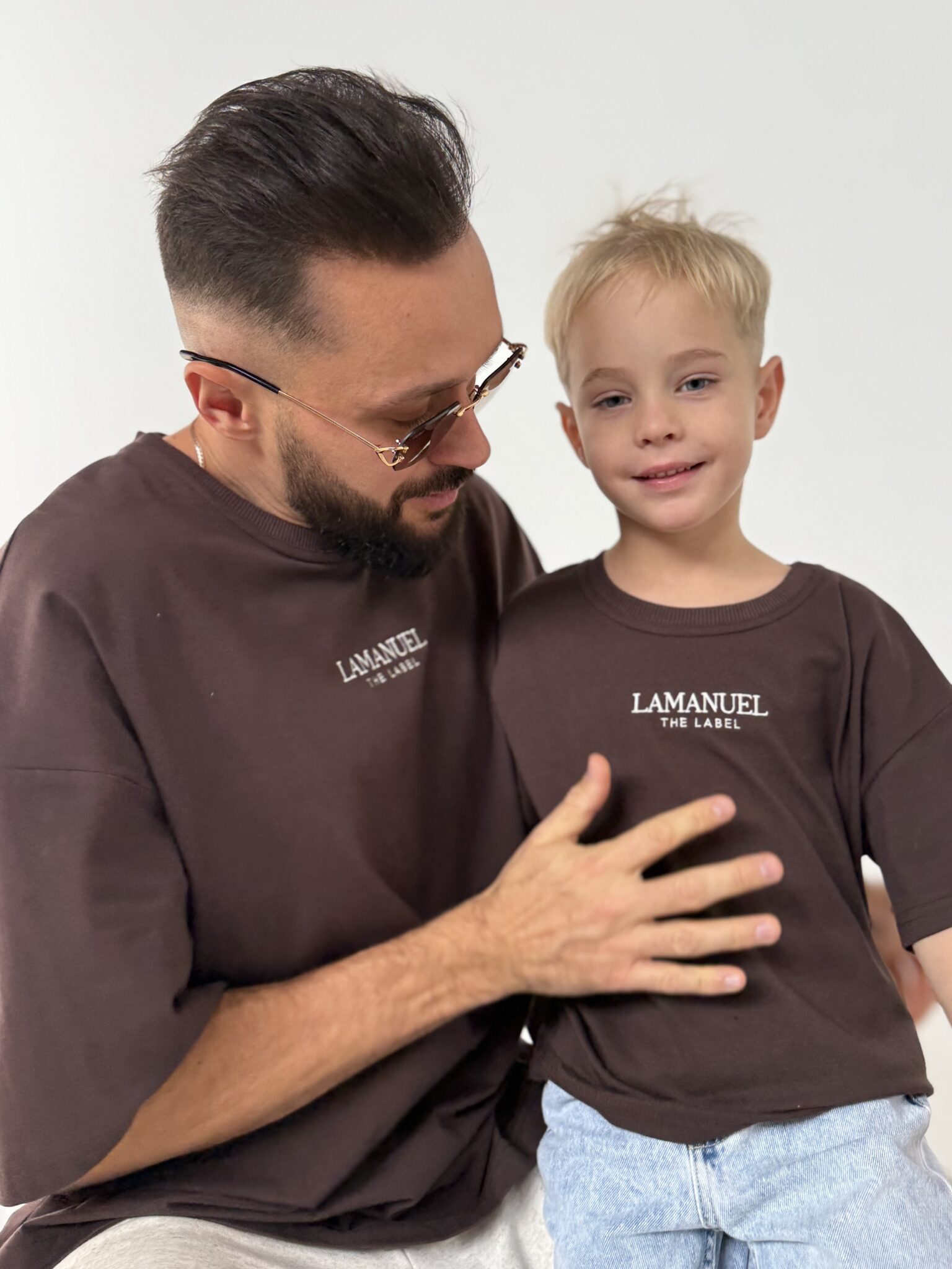 Tshirt CORE czekolada LAMANUEL - obrazek 2